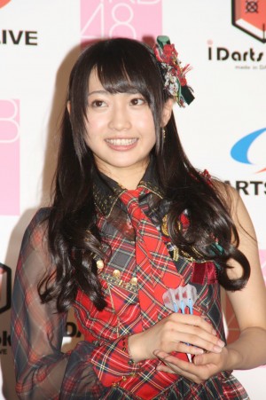 「DARTSLIVE×AKB48」プロジェクト記者発表会の様子