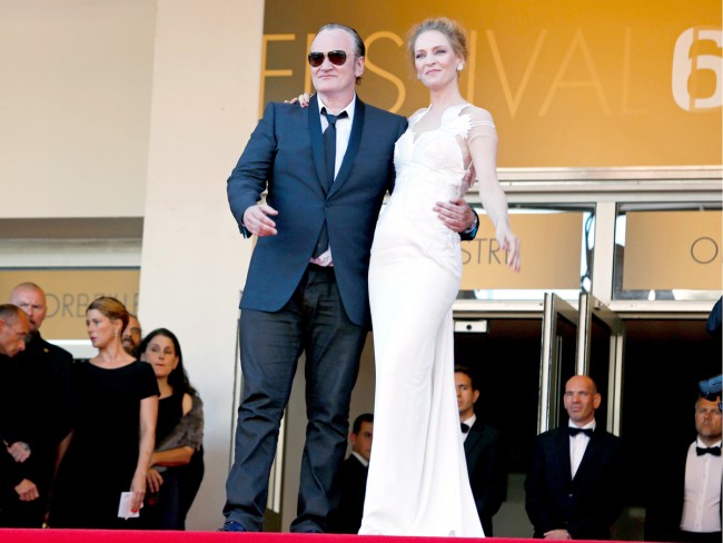 The 67th Cannes International Film Festival 2014、20140524　Quentin Tarantino 、Uma Thurman