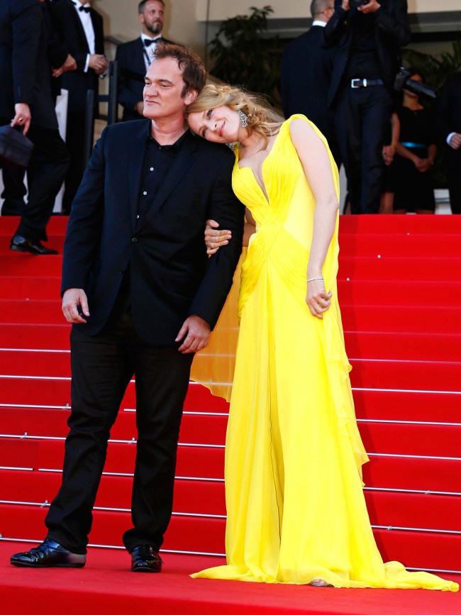 The 67th Cannes International Film Festival 2014、20140524　Quentin Tarantino 、Uma Thurman