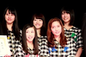 ひめキュンフルーツ缶、SSFF＆ASIA 2014 オープニングセレモニーにて