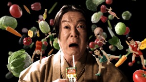 フチ子×モー娘。「全力野菜娘。」TVCMで古田新太と共演