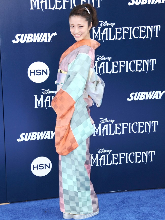 MALEFICENT Premiere、LA 20140528、『マレフィセント』LAプレミア、上戸彩