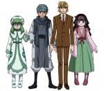 TVアニメ『HUNTER×HUNTER』新章「選挙編」新キャラクター　（左から）チードル（戌）、ジン・フリークス（亥）、パリストン（子）、アルカ・ゾルディック
