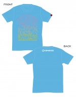 「アニメロサマーライブ2014 ‐ONENESS‐」オフィシャルグッズ　Tシャツ007（ブルー）価格：3100円（税込）