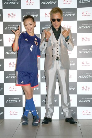 なりきりモノマネで登場した、みかん＆じゅんいちダビッドソン