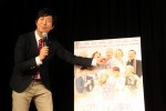 『グリフィン家のウエディングノート』ブルーレイ＆DVDリリース記念PRイベントに参加した有村昆