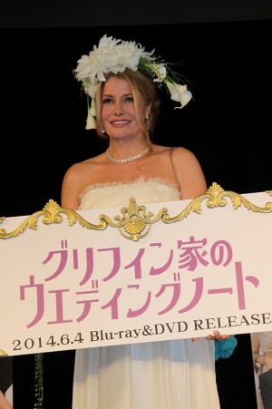『グリフィン家のウエディングノート』ブルーレイ＆DVDリリース記念PRイベントに参加したカイヤ