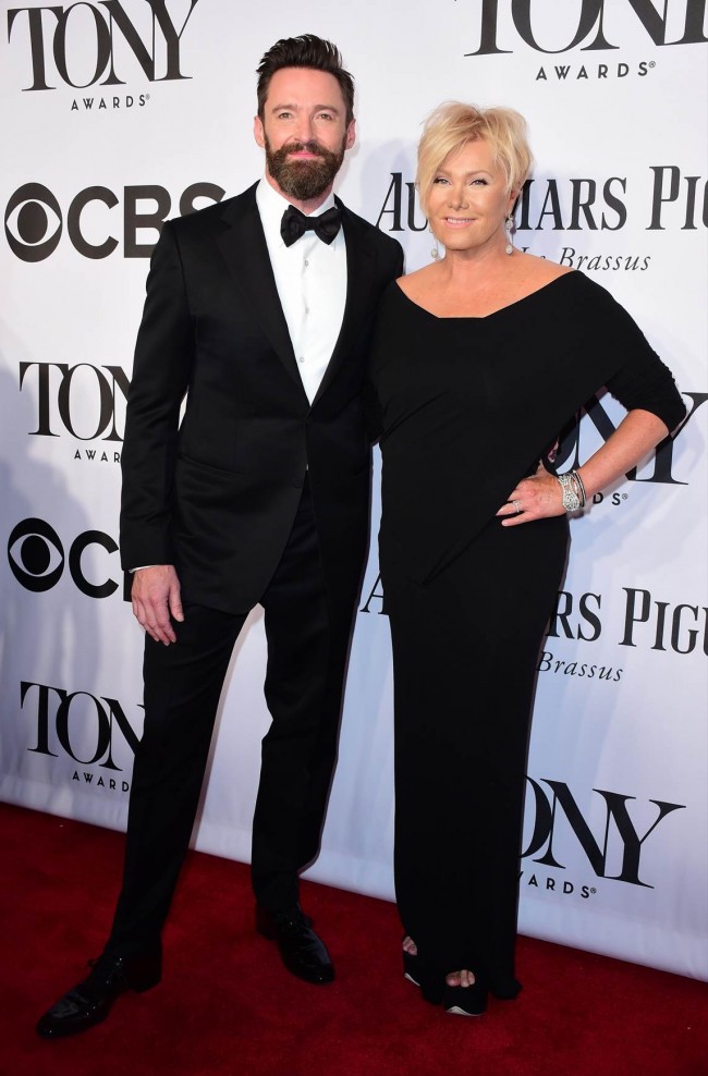 The 68th Annual Tony Awards 2014、第68回トニー賞20140608　Hugh Jackman　ヒュー・ジャックマン 、Deborra‐Lee Furness