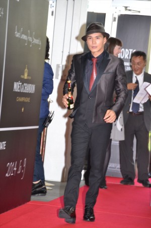 「ショートショート フィルムフェスティバル＆アジア 2014 アワードセレモニー」に出席した市原隼人