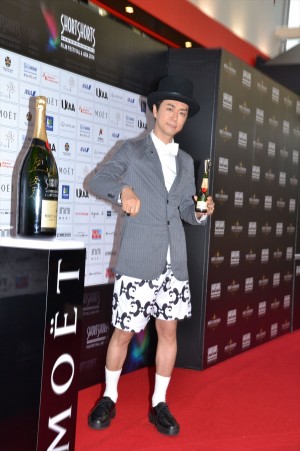 「ショートショート フィルムフェスティバル＆アジア 2014 アワードセレモニー」に出席した前山田健一