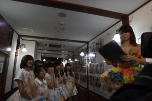 AKB48劇場で行われた、「大島優子 卒業公演」