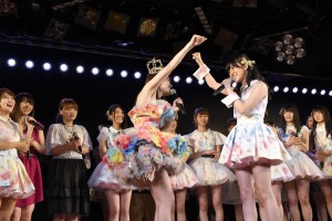 AKB48劇場で行われた、「大島優子 卒業公演」