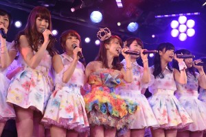 AKB48劇場で行われた、「大島優子 卒業公演」