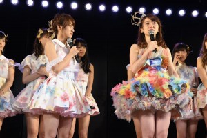 AKB48劇場で行われた、「大島優子 卒業公演」