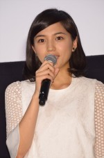 『好きっていいなよ。』完成披露試写会に出席した川口春奈