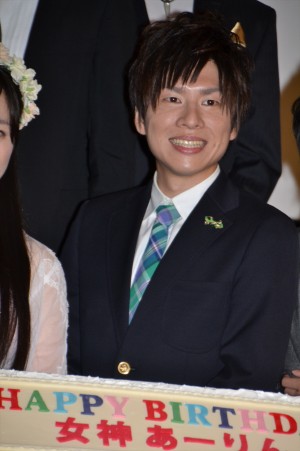 『聖闘士星矢　LEGEND of SANCTUARY』完成披露会見・舞台あいさつに出席した赤羽根健治