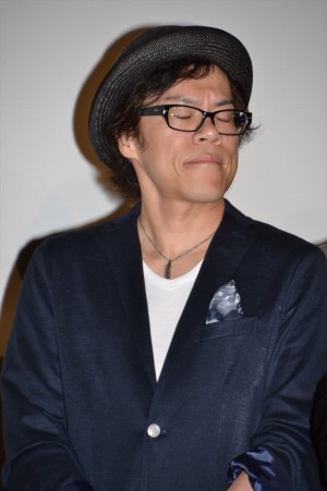 『聖闘士星矢　LEGEND of SANCTUARY』完成披露会見・舞台あいさつに出席したさとうけいいち監督