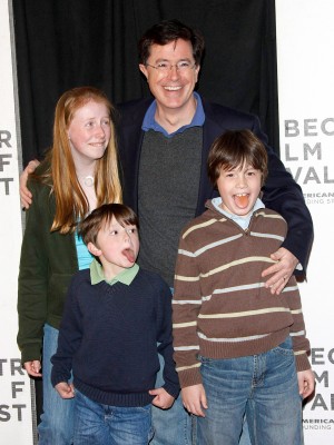 スティーヴン・コルバート／子供：3人