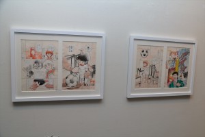 『ボールはともだち。キャプテン翼展』の模様