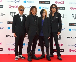 GLAYが「MTV VMAJ 2014」レッドカーペットに登場！