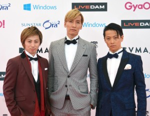 w‐inds.が「MTV VMAJ」レッドカーペットに登場！