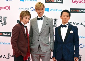 w‐inds.が「MTV VMAJ」レッドカーペットに登場！