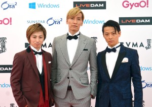 w‐inds.が「MTV VMAJ」レッドカーペットに登場！