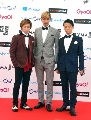 w‐inds.が「MTV VMAJ」レッドカーペットに登場！