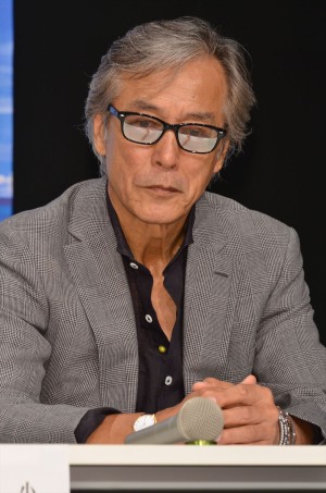 『碧の海～LONG SUMMER～』制作発表記者会見に出席した岩城滉一