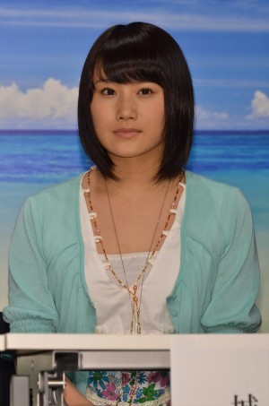 『碧の海～LONG SUMMER～』制作発表記者会見に出席した城恵理子（NMB48）