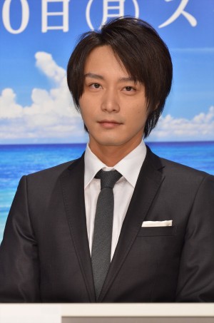 『碧の海～LONG SUMMER～』制作発表記者会見に出席した徳山秀典