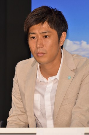 『碧の海～LONG SUMMER～』制作発表記者会見に出席した尾形貴弘（パンサー）