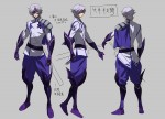 『戦国BASARA Judge End』追加キャラクター設定画　竹中半兵衛（CV：石田彰）