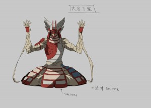 『戦国BASARA Judge End』追加キャラクター設定画　大谷吉継（CV：立木文彦）