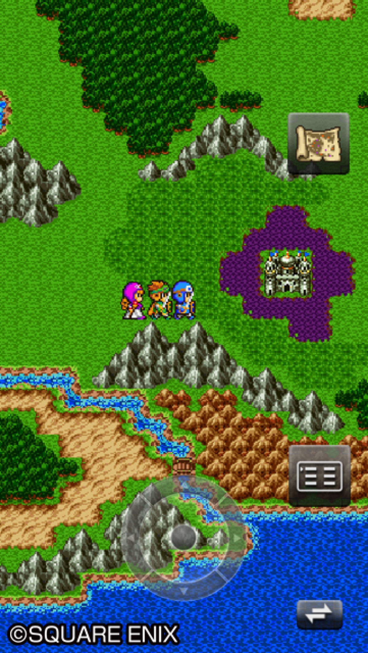 『ドラゴンクエストII』がスマートフォンアプリで登場！　本日より配信開始