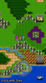 スマートフォン版『ドラゴンクエストII』ゲーム画面
