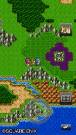 スマートフォン版『ドラゴンクエストII』ゲーム画面