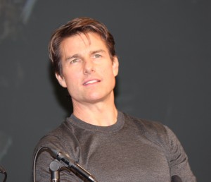 トム・クルーズ、『オール・ユー・ニード・イズ・キル』来日会見にて　