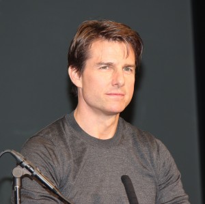 トム・クルーズ、『オール・ユー・ニード・イズ・キル』来日会見にて　