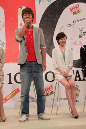 AKIRA、比嘉愛未、ドラマ『GTO』制作発表にて