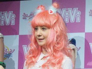 「月野うさぎ バースデーパーティー in スペシャル ViVi Night」に登場したトリンドル玲奈