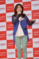 大島優子、ヤマハ「LMW TRICITY」日本発売CM発表会に登場！