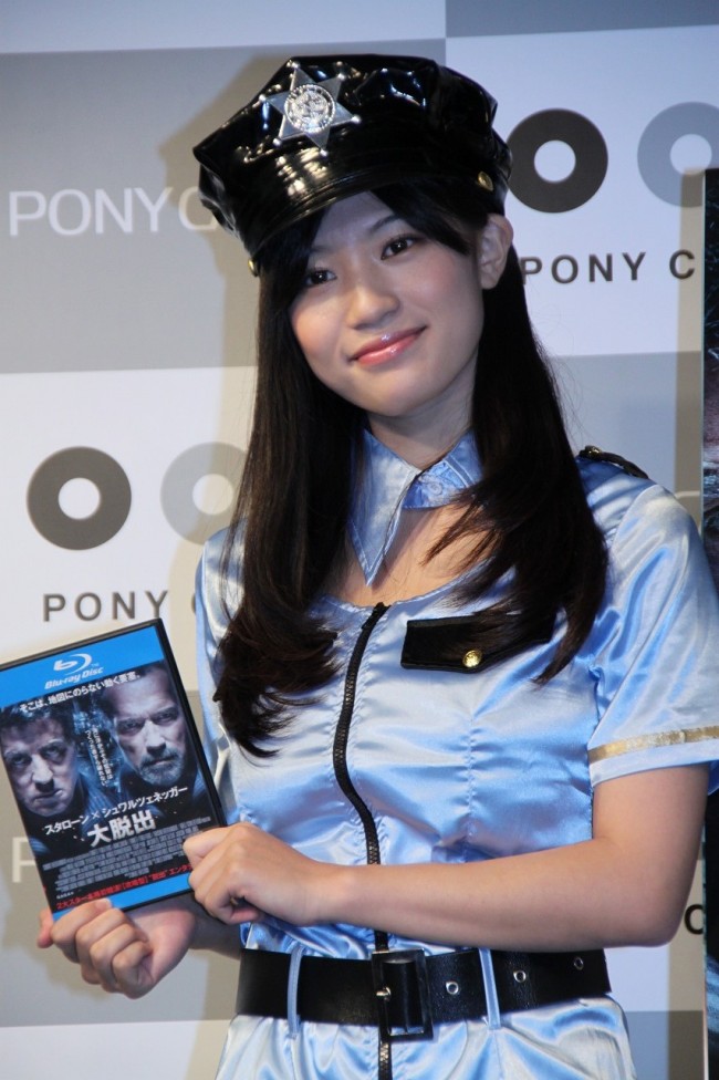 『大脱出』ブルーレイ＆DVD発売記念イベントに登場した高崎聖子