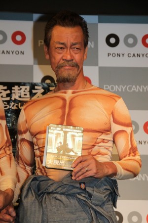 『大脱出』ブルーレイ＆DVD発売記念イベントに登場した清水アキラ