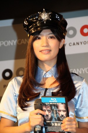 『大脱出』ブルーレイ＆DVD発売記念イベントに登場した高崎聖子