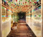 祭事のシンボル「縁むすび風鈴回廊」