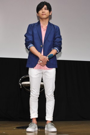 TVアニメ『信長協奏曲』完成披露試写会に登場した梶裕貴