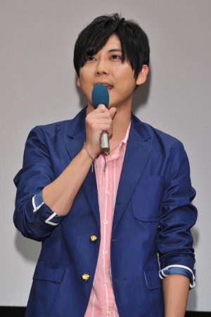 TVアニメ『信長協奏曲』完成披露試写会に登場した梶裕貴