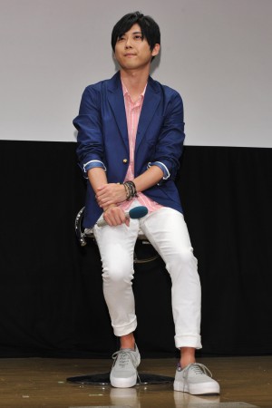 TVアニメ『信長協奏曲』完成披露試写会に登場した梶裕貴