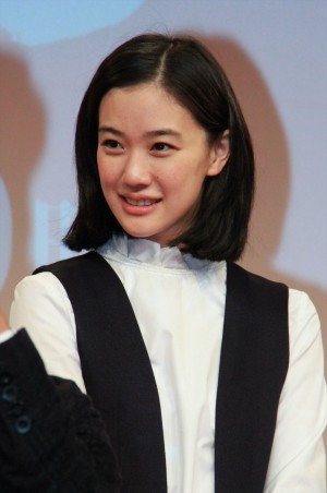 蒼井優、『若者たち2014』完成披露試写会に出席